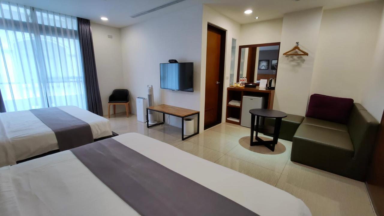 川岸空中villa Luodong Bagian luar foto