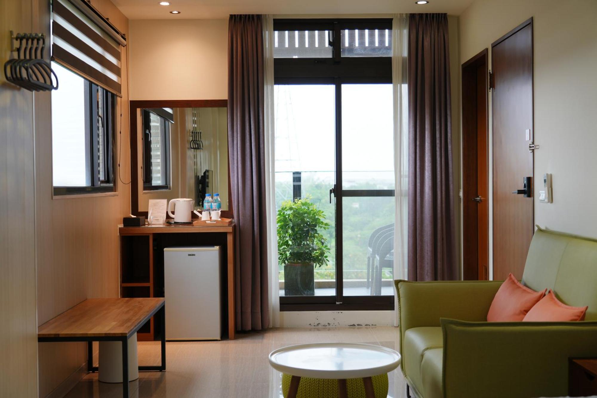 川岸空中villa Luodong Bagian luar foto