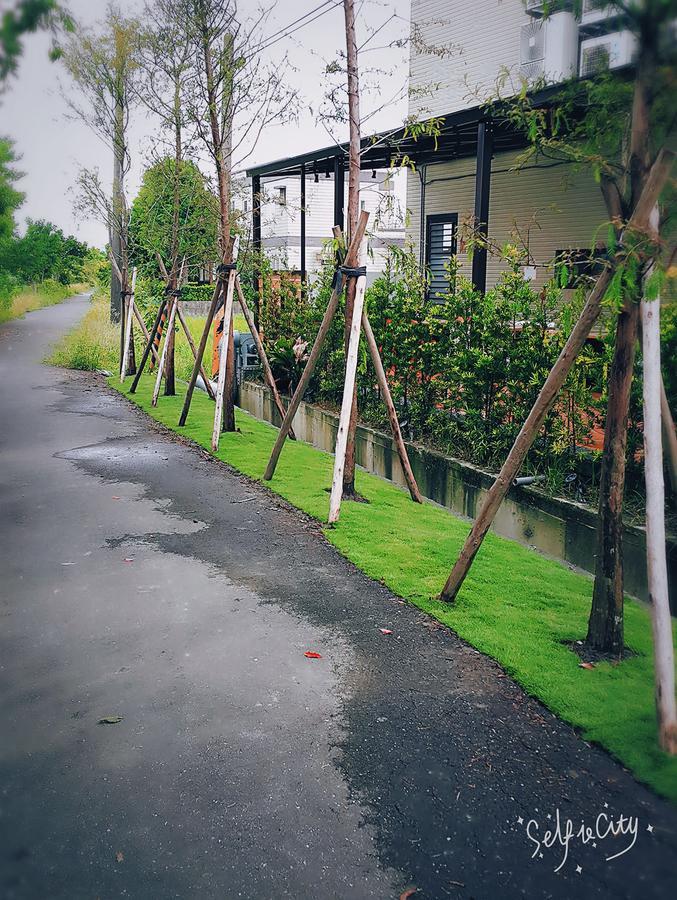 川岸空中villa Luodong Bagian luar foto